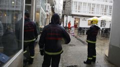 La calle Pastor D�az fue la m�s afectada por la tromba de agua