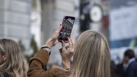 Llegada a la entrega de los Premios Princesa de Asturias 2025
