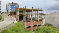 As� es el esqueleto actual de la edificaci�n en la calle Orxeira, barrio de Villadebe