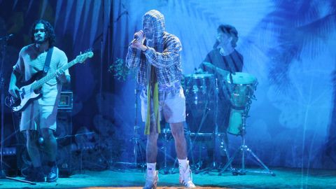 Actuaci�n de Bad Bunny 