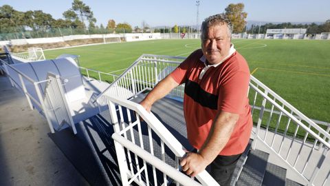 Barrumbas, posando en el 2021 en el campo de Tomi�o, su segunda casa.