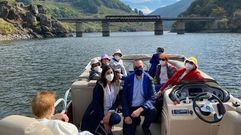 El director xeral de Maiores acompa�� a los excursionistas en el viaje