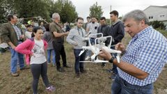 Ganaderos de Cervantes conocen el potencial de los drones