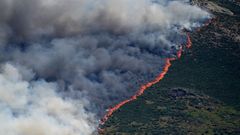 Incendio de Burgohondo, en �vila
