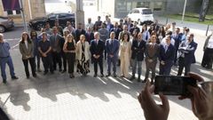 Dirigentes de Navantia, UDC, Xunta, STGO e investigadores