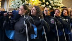 Algunas de las portadoras de la imagen