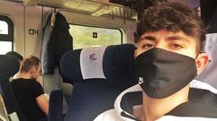 Manuel Veiga, universitario de A Coru�a que estudia en Polonia 