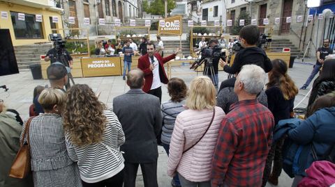 A gravaci�n do programa comezou �s doce e non rematou ata primeira hora da tarde