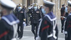 Un acto militar recibi� al encargado de gestionar los recursos materiales de la Armada