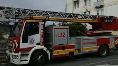 Imagen de archivo de una intervenci�n de los bomberos de Arteixo.
