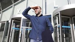 Gonzalo P�rez J�come, a la salida de un juicio, en una imagen de archivo
