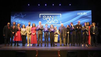 Las im&aacute;genes del patr&oacute;n de Ferrol en el D&iacute;a de San Xiao