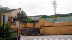 Central el�ctrica de la F�brica de Armas de Trubia, en el municipio de Oviedo