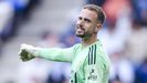 Aar�n Escandell,�durante el Oviedo-Getafe