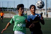 Los jugadores se emplearon a fondo.