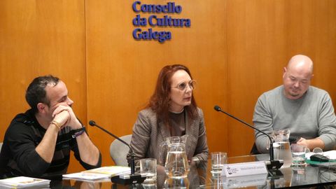 La concejala de Cultura de Boiro, Mar�a Outeiral, expuso el proyecto �Turbina� del municipio en la jornada �Cultura e concellos�, coordinada por Alberto Garc�a

