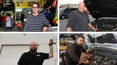 Lorena Rodr�guez, Emilio Queiruga, Francisco L�pez y Santiago Gonz�lez, de varios talleres gallegos, dan su testimonio