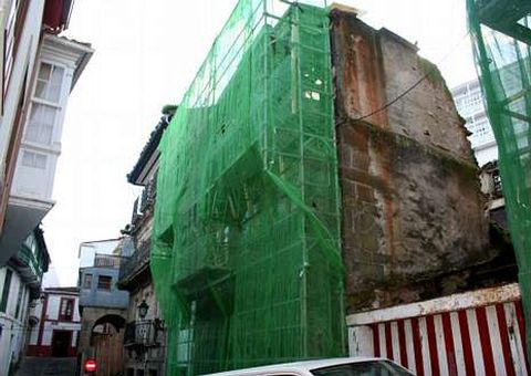 Una casa de la Cerca fue donada a la Xunta.