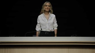 Marta Ortega, durante la junta general de accionistas de Inditex