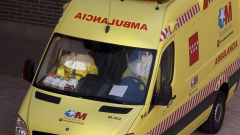 Imagen de archivo de una ambulancia del Summa-112