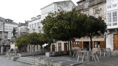 El casco antiguo de Viveiro, en imagen, un lugar donde se han realizado rehabilitaciones