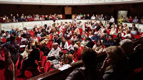 Imagen del público en una de las galas de Manos Unidas