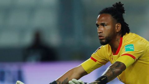 El portero de la selecci�n peruana de f�tbol, Pedro Gallese 