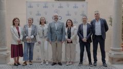Participantes en el Observatorio de Capital Humano, en la sede de la CEO