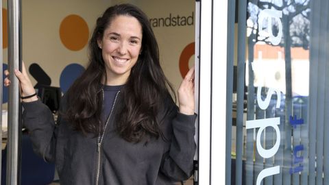 Iria Pérez, directora de la oficina de Randstad en Ferrol