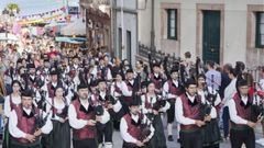Festival de bandas de gaitas, villa de Cands