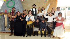 As mestras do colexio Pieirio poen en valor a cultura popular no Nadal
