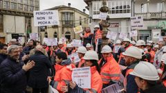 El personal protagoniz varias protestas para pedir la reapertura de la mina.
