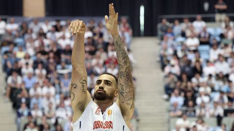Yunio Barrueta repite en el rol de tirador puro del Monbus Obradoiro