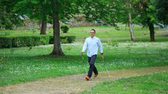 El especialista en marcha n�rdica Ricardo Angueira V�zquez, que impartir� un taller para pacientes oncol�gicos en Pontevedra 
