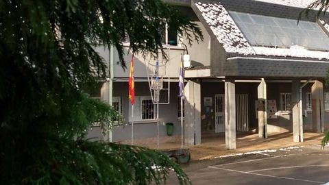 El colegio San Jorge de Lui�a, en Ibias