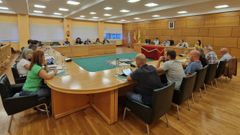Imagen de archivo del �ltimo pleno en Carballo