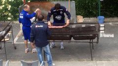 Churrascada del D�por en Abegondo