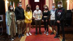 J�come, con los ganadores ourensanos de la Fist Lego League