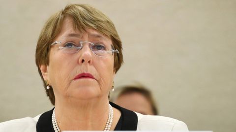 La alta comisionada de la ONU para los Derechos Humanos, Michelle Bachelet