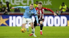 Erling Haaland.Erling Haaland con el Manchester City