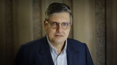 Juan Mar�n, director de ciudades de Kapsch, el grupo austr�aco que implantar� el nuevo y pionero sistema de control de la movilidad en Santiago