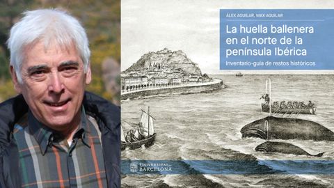 &Agrave;lex Aguilar, autor de &laquo;La huella ballenera en el norte de la pen&iacute;nsula Ib&eacute;rica&raquo;
