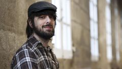 David Ucl�s, en su visita a Santiago para recibir el Premio San Clemente