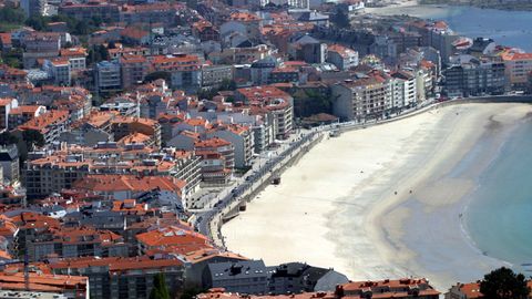 Playa de Silgar en el 2005