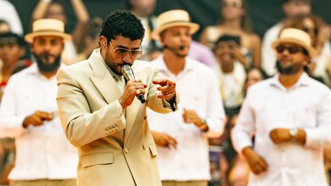Bad Bunny, en un momento del concierto