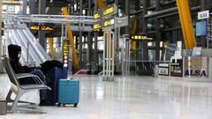 Imagen del aeropuerto de Barajas, el pasado d�a 1