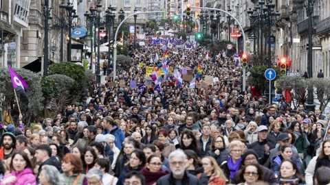 Manifestaci�n del D�a Internacional de la Mujer este 8 de marzo en Vigo