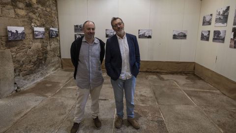 Inauguracin da mostra, onte nas Torres do Allo