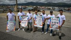 Mar�a Outeiral, Abel S�nchez y miembros de la organizaci�n presentaron la cita festiva.