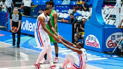 El internacional dominicano Joel Soriano jug� en la ACB con el Valencia Basket y con el Zaragoza.